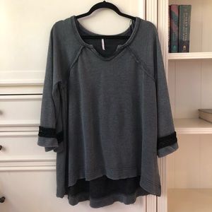 Free people bell sleeve sweater